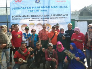 Peringati Hari Anak Nasional (HAN) 2019, kecamatan Asemrowo Gelar Lomba Permainan Tradisional