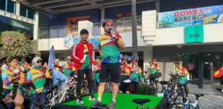 Gowes Bareng, Machfud Arifin Ajak Warga Surabaya Untuk Selalu Hidup Sehat