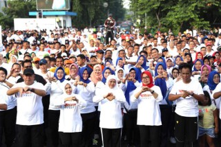Forkopimda Jatim Kompak Viralkan Gerakan Cuci Tangan dengan Musik TikTok