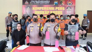 Polresta Sidoarjo Amankan Pelaku Pengeroyokan Antar Perguruan Silat