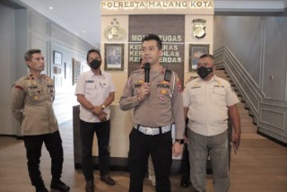 Urai Kemacetan Polres Malang Kota adakan Rakor Lintas Sektoral