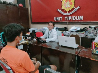 Polres Bangkalan Berhasil Amankan Jambret yang Merampas Handphone Emak – emak saat Gowes