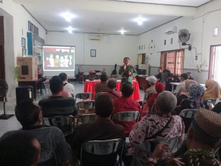 Danramil Tandes Berikan Wasbang dan Nasionalisme