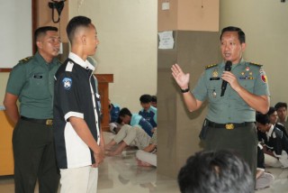 Sosialisasi Penerimaan Sebagai Prajurit TNI AD