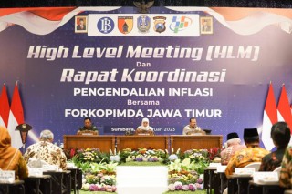 Percepat Pengendalian Inflasi di Jatim Tahun 2023, Gubernur Khofifah Paparkan Tujuh Solusi