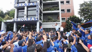 Dihadapan Ribuan Massa, AHY Ajak Kader Dukung Anies Pimpin Perubahan dan Perbaikan