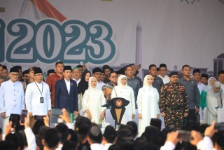 Apel Hari Santri 2023, Presiden: Santri Pilar Kekuatan Bangsa, Terbukti Sejak Zaman Perjuangan