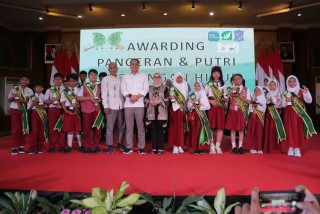 Pangeran dan Putri Lingkungan Hidup Surabaya Dijadikan Pemimpin di Kampungnya Masing-masing