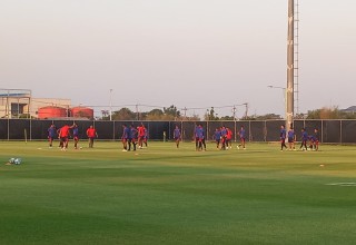 Timnas Panama Lakukan Sesi Latihan di GBT Jelang Melawan Maroko
