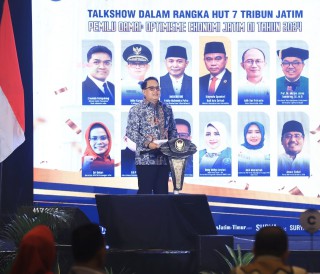 Gubernur Adhy paparkan indikator keberhasilan Pemilu 2024 di Jatim