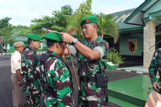 Pesan Dandim Untuk Anggota Purna Tugas, TNI Lahir Dari Rakyat Kembali Ke Rakyat