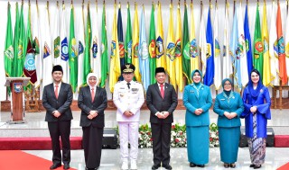 Resmi Jabat Pj. Gubernur Jatim, Adhy Karyono Siap Tancap Gas Tingkatkan Capaian Pembangunan Jatim