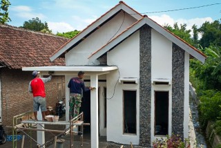 Hasil Pembangunan RTLH (Rumah Tidak Layak Huni)Program TMMD Desa Sembung