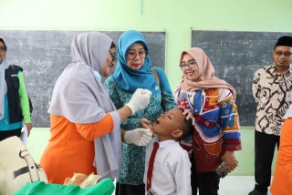 Sub PIN Polio Tembus 105,93%, Pj. Gubernur Adhy : Luar Biasa