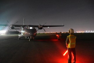 Skuadron "Camar Laut" Wing Udara 2 Latihan Terbang Malam