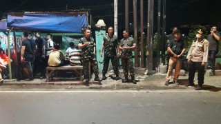 Dandim Lakukan Patroli, Yakinkan Kodusifitas Wilayah Selama Pengesahan Warga PSHT