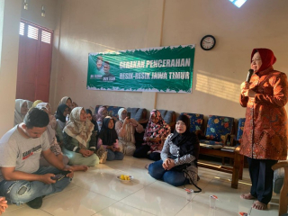 Antusiasme Relawan Lamongan Sambut Tri Rismaharini dalam Silaturahmi Politik