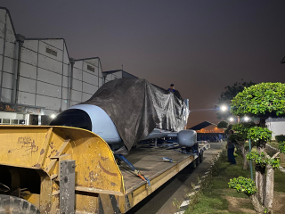 TNI AL Hibahkan Pesawat Nomad untuk Monumen di Tuban