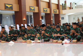 Berharap Keselamatan dan Kejayaan TNl, Penerbangan TNl AL Gelar Doa Bersama Jelang HUT ke-79 TNl