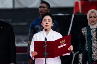 Puan Maharani Bacakan Ikrar Kesaktian Pancasila pada Upacara Hari Kesaktian Pancasila 2024