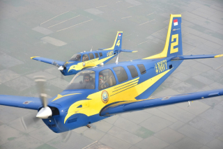 Unik, Usai Bali Air Show, Rajawali Laut Flight Tampil Beda di HUT Ke-79 TNI 2024