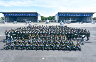 Puspenerbal Sambut Kunjungan 200 Taruna AAL Angkatan ke-73 di Wing Udara 2 Juanda