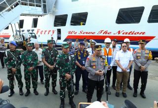 Pj. Gubernur Adhy Sebut Kolaborasi Hebat, Posko Nataru Dapat Apresiasi Kapolri dan Panglima TNI