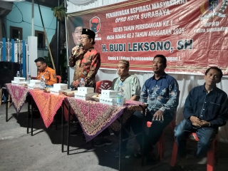 Serap Aspirasi Warga, Budi Leksono Gelar Reses di RW 4 Purwodadi