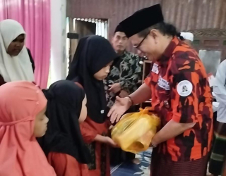 MPC Pemuda Pancasila Ponorogo Gelar Buka Puasa Bersama dan Santunan Anak Yatim