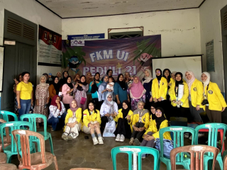 Kolaborasi Hijau: FKM UI dan Menabung Air Tanam Kesadaran Lingkungan di Banten