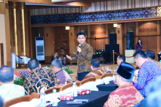 Buka Rakor Operasi Tindak Pidana, Wagub Emil Berharap Konflik Pertanahan Di Jatim Terselesaikan