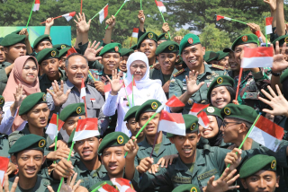 Gubernur Khofifah Akan Pimpin Pembaretan Serentak 1.346 Siswa SMA Taruna se-Jatim