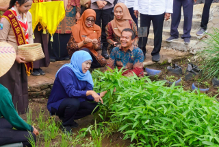 Gubernur Khofifah Apresiasi SMAN 1 Dampit Malang Siap Jadi Role Model Ketahanan Pangan Berbasis Sekolah