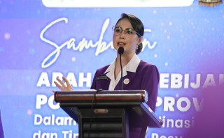 Ketua TP Posyandu Ajak Satukan Visi Misi Penuhi Enam SPM Bagi TP Posyandu Seluruh Jawa Timur