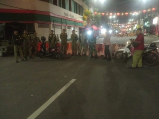 Cegah Tawuran dan Aksi Geng Motor, Tiga Pilar Pabean Cantian Gelar Patroli Malam