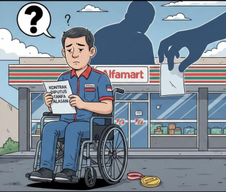Kontrak Diputus Mendadak, Pekerja Disabilitas Berprestasi Diduga Didiskriminasi Ritel Besar