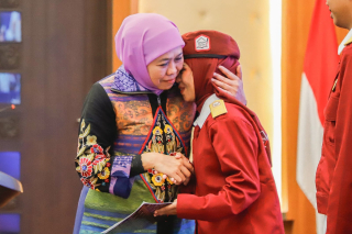 Gubernur Khofifah Optimistis Sekolah Rakyat Jadi Solusi Putus Mata Rantai Kemiskinan di Jatim