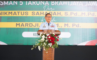 Kadindik Jatim Pimpin Sertijab Kepala SMAN 5 Taruna Brawijaya, Dorong Kepemimpinan Visioner