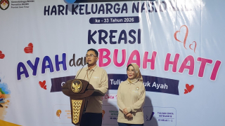 Kemendukbangga Jatim Gelar Kreasi Ayah dan Buah Hati di Kaza Mall Surabaya