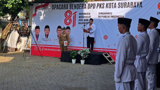 Dari Upacara HUT ke-81 RI, PKS Surabaya Soroti Ketahanan Keluarga hingga Keadilan Ekonomi