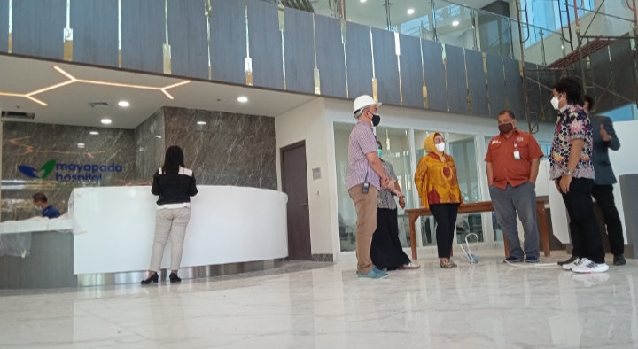 Komisi A DPRD Surabaya Sidak Mayapada Hotel diduga Menyalahi Aturan