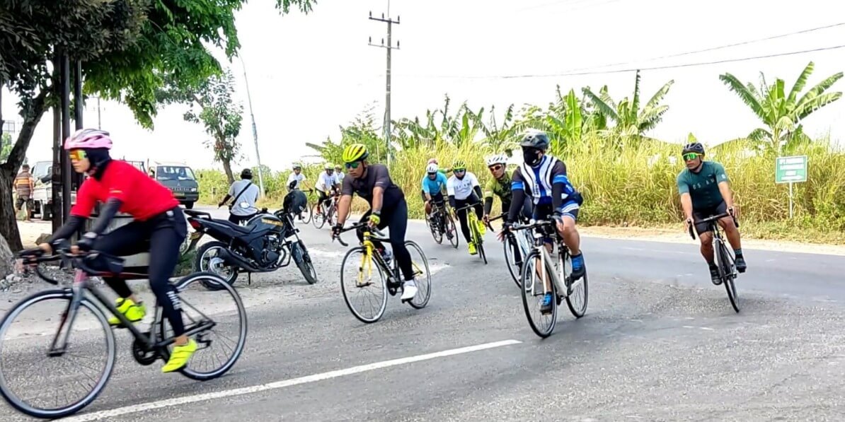 ROMBONGAN GOWES JASDAM V/BRAWIJAYA KUNJUNGI WILAYAH TERITORIAL KODIM 0817/GRESIK