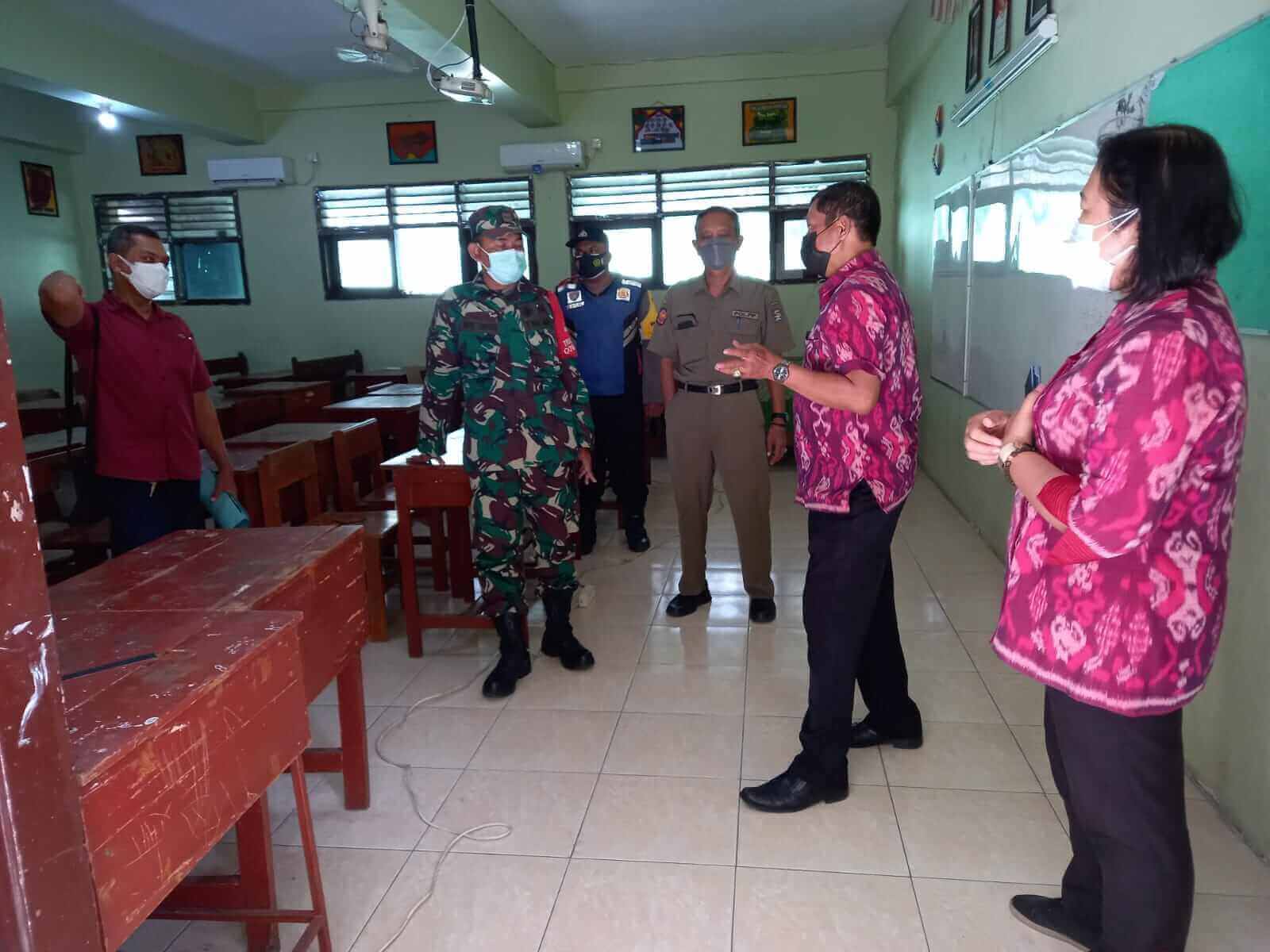 Tiga Pilar Rungkut Pengecekan Kesiapan Tatap Muka Terbatas