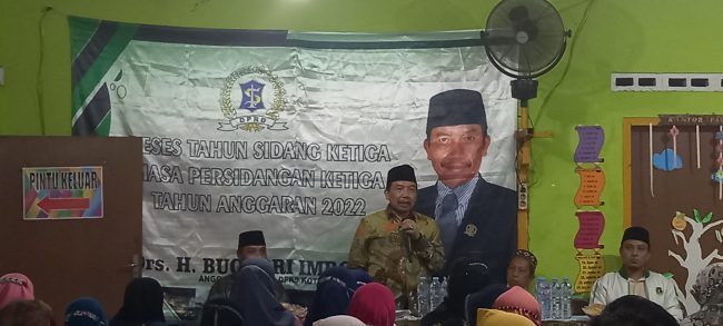 Reses Buchori Imron Di RW. 2 Sidotopo Wetan Meminta Satpol PP Kecamatan Lebih Pro Aktif Atasi Kemacetan Jalan Platuk