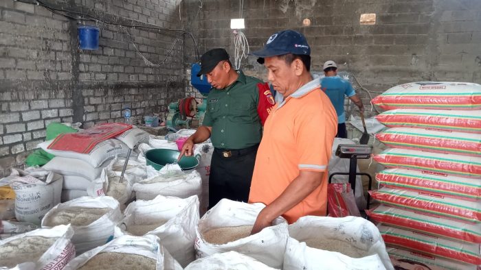 Upaya Babinsa Cerme Kembangkan Usaha Penggilingan Padi Warganya