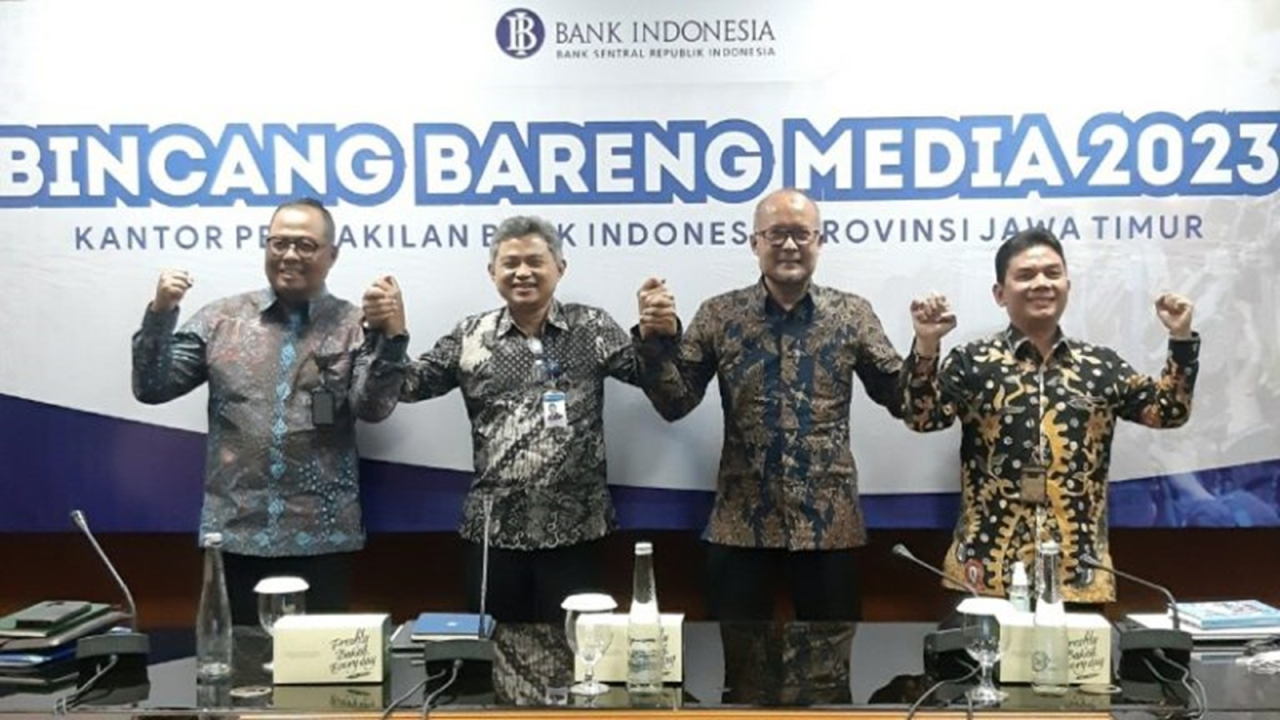BI Jatim : Ekonomi Jatim Tetap Tumbuh Positif 4,6-5,4% (yoy) di Triwulan IV 2023