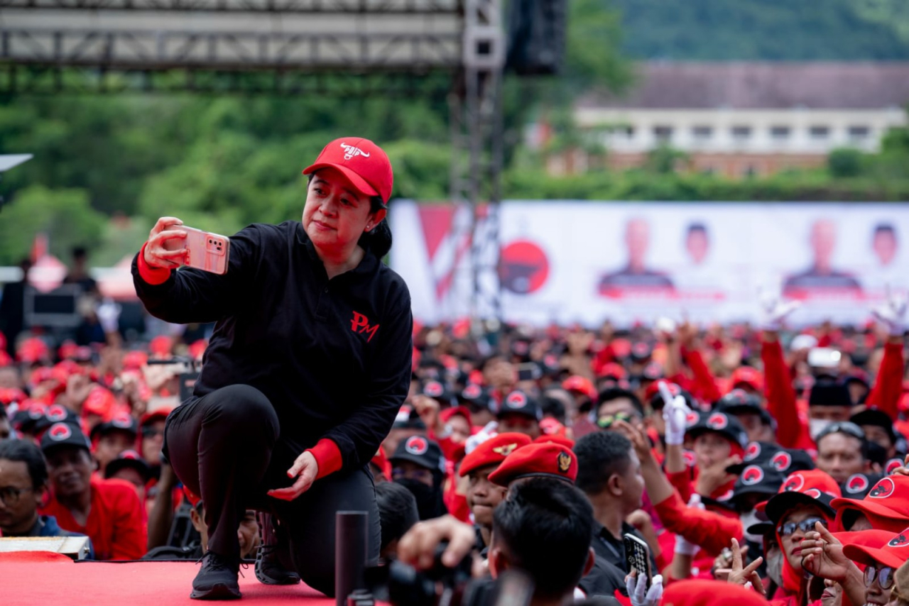 Kampanye Akbar di Wonogiri dan Wonosobo, Puan Minta Kader PDIP Tak Takut Diintimidasi