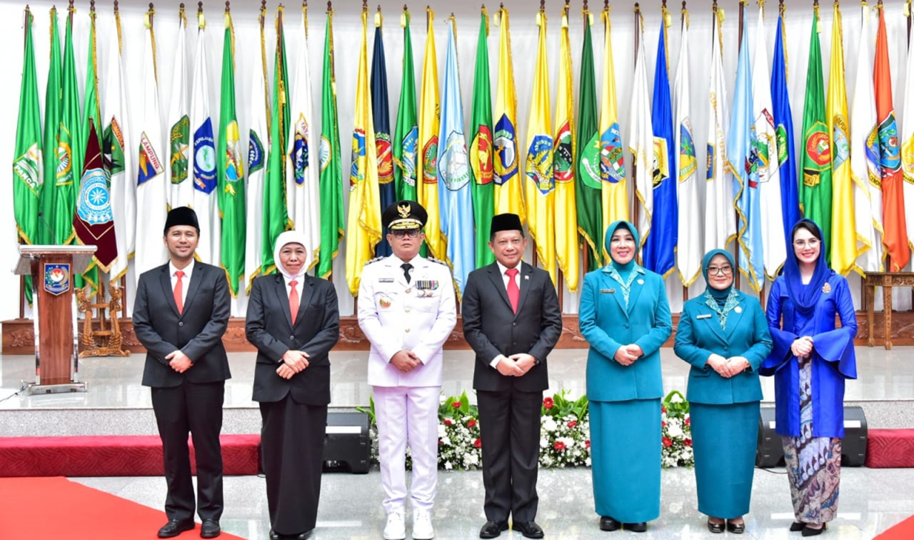 Resmi Jabat Pj. Gubernur Jatim, Adhy Karyono Siap Tancap Gas Tingkatkan Capaian Pembangunan Jatim