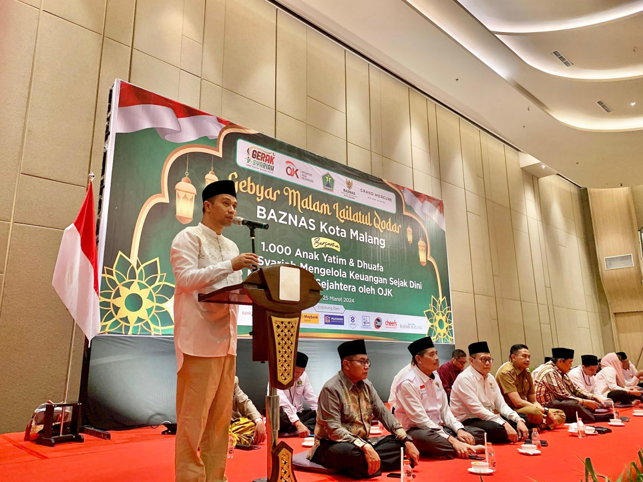 Grand Mercure Malang Mirama Bersama Baznas Kota Malang Bukber Dengan 1.000 anak yatim dan dhuafa