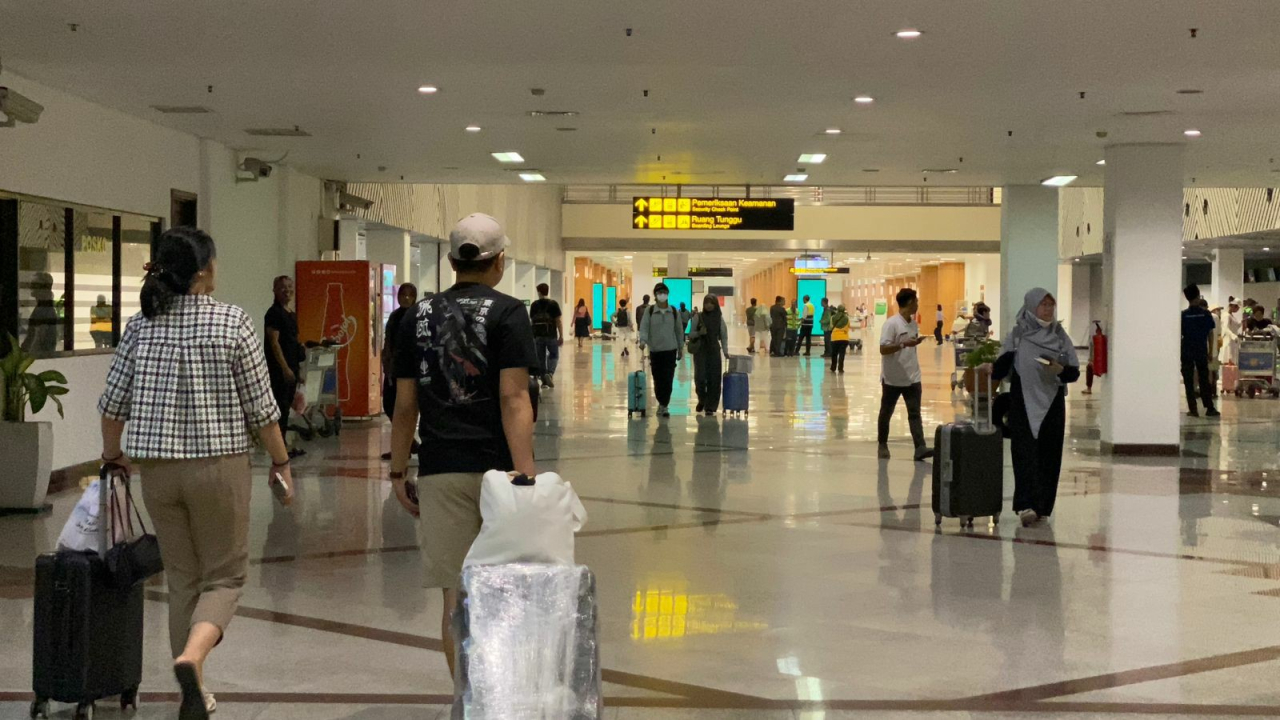 Melebihi Prediksi Puncak Arus Balik, Tercatat 54 Ribu Penumpang Melalui Bandara Internasional Juanda